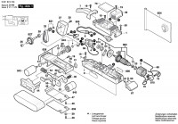Bosch 3 601 B74 7A5 GBS 75 AE Belt Sander 230 V / GB Spare Parts GBS75AE